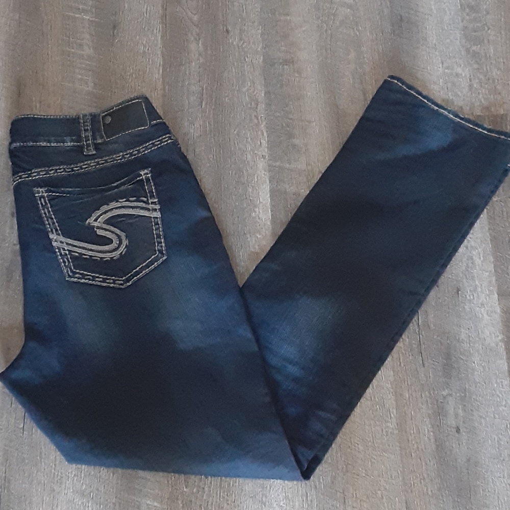 Silver jeans size 16W/33L